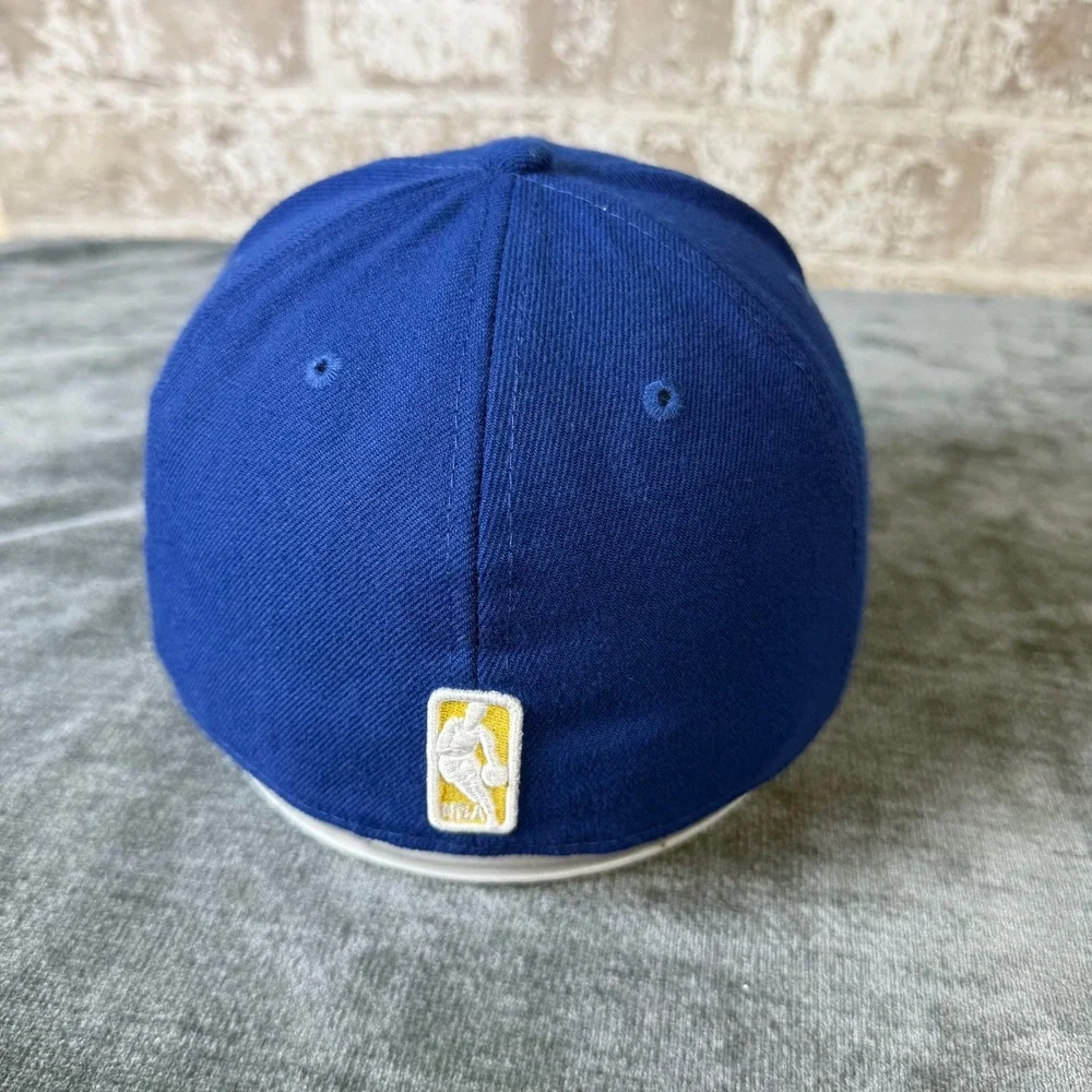 New Era Golden State Warriors Royal Blue Baseball Cap 7 1/8 NBA Fitted Hat